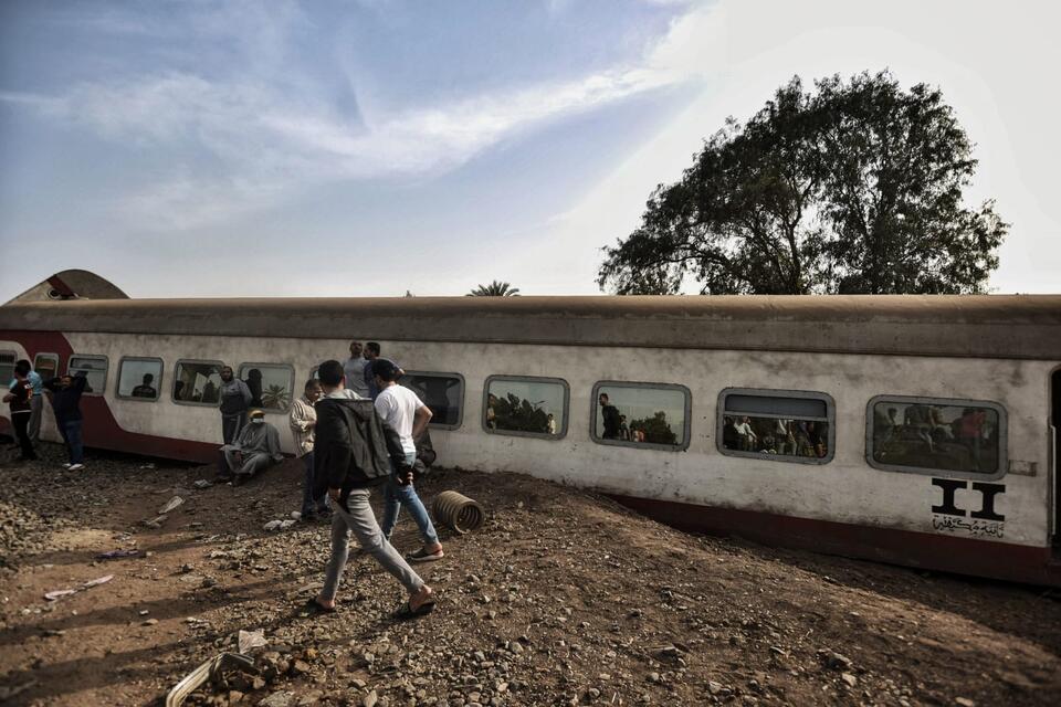 Train Derailment in Egypt Leaves Many Hurt