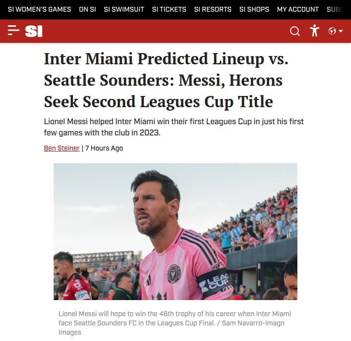 Messi & Suárez Ready for Seattle Showdown