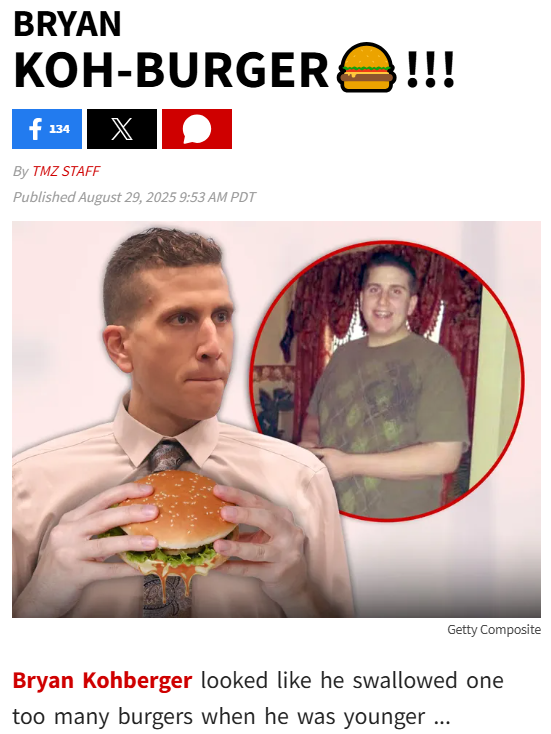 Bryan Kohberger’s shocking transformation