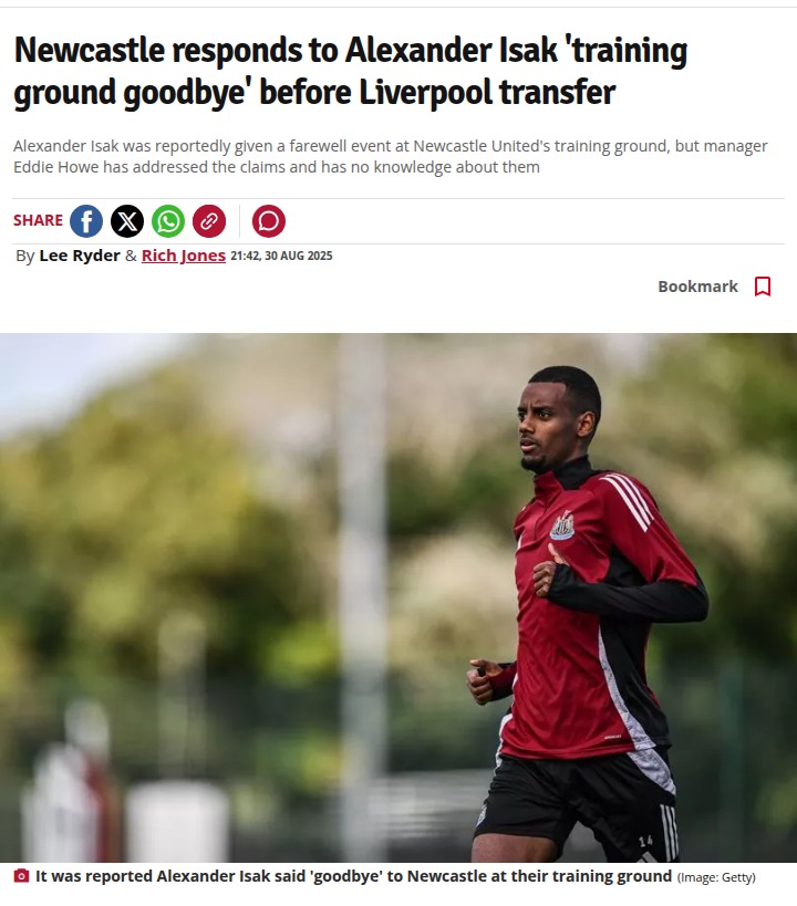 Isak’s Newcastle future: Rumors, reality, and what’s next