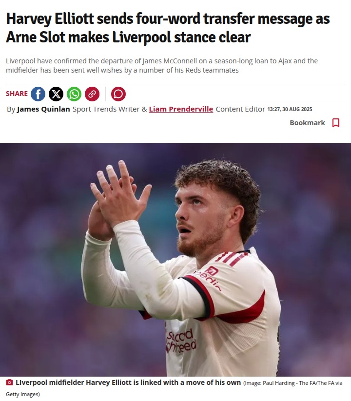 Elliott’s Classy Send-Off for Macca’s Ajax Move