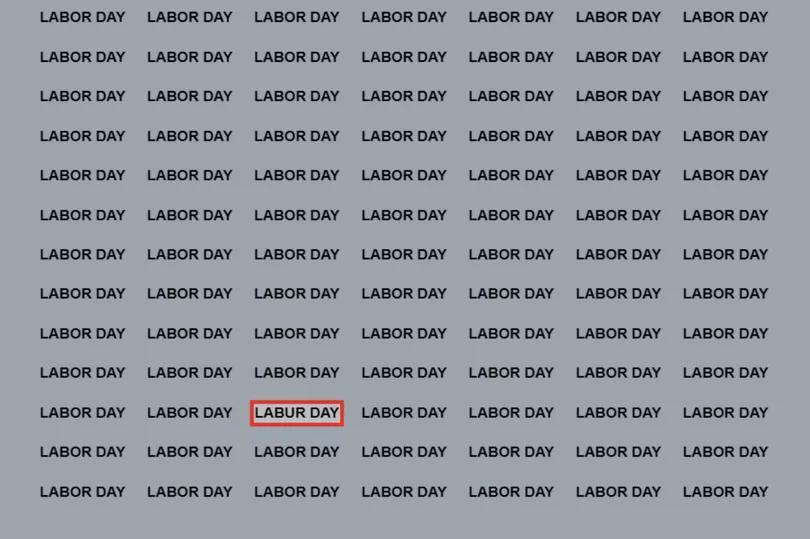 Labor Day Puzzle: Did You Spot the Glitch?