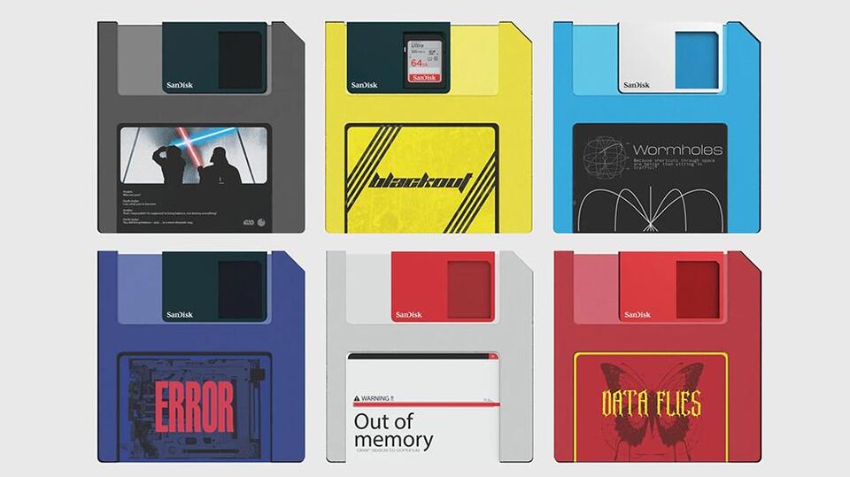 Floppy Disk Revival: Storage with Style