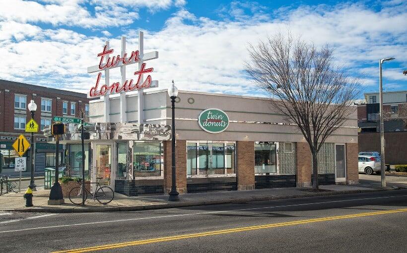 Allston’s iconic Twin Donuts sign lives on