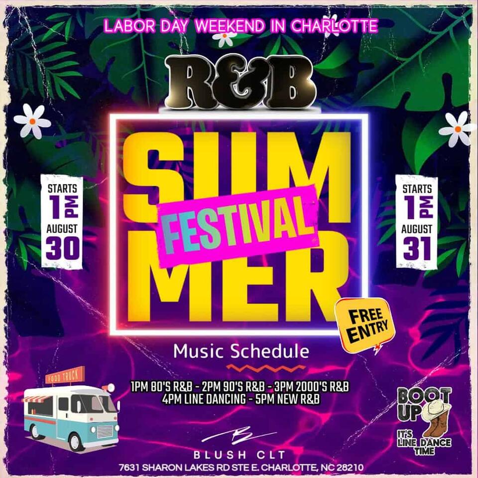 Charlotte’s R&B Summer Fest: Free Music & Fun!