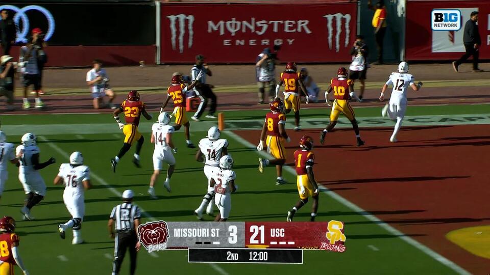 Pick-Six Magic: Bishop Fitzgerald Boosts USC
