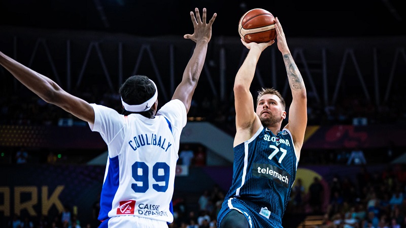 Dončić’s 39 Not Enough as France Fights Back