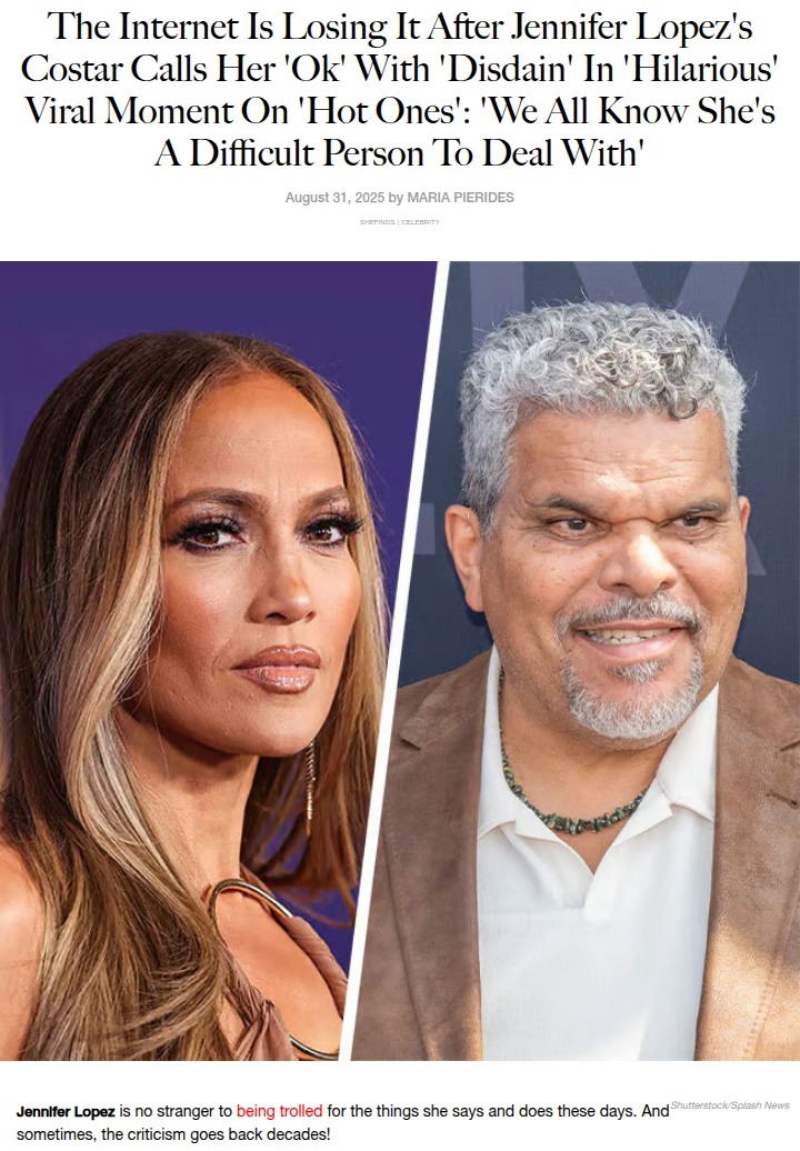 Luis Guzmán Throws Shade at J-Lo 😂