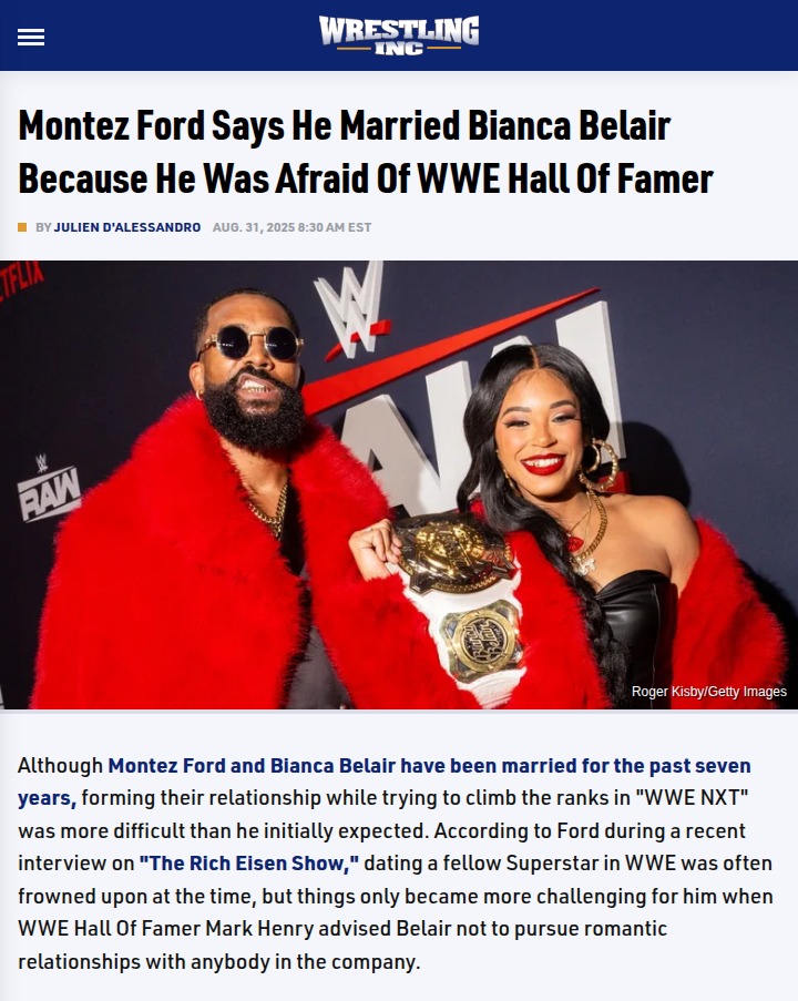 Montez Ford Married Bianca Out of Fear? 😱