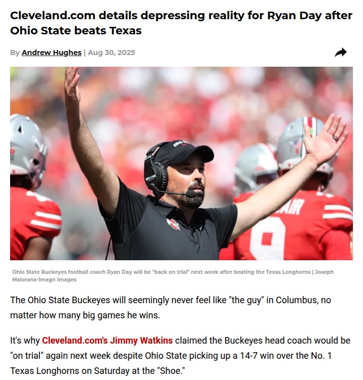 Why Ryan Day still isn’t ‘the guy’ at Ohio State