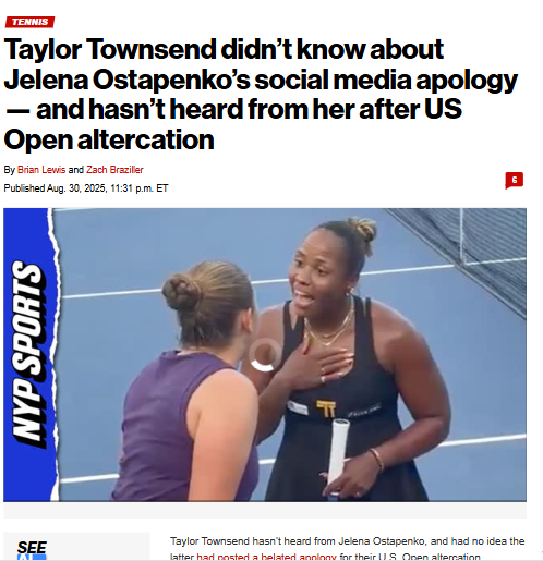 Taylor Townsend keeps winning after US Open drama