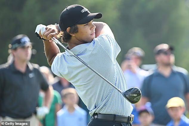 Charlie Woods stuns Florida with hole-in-one