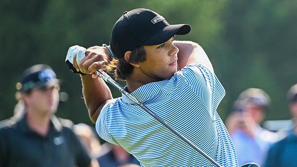 Charlie Woods stuns with hole-in-one at Sawgrass