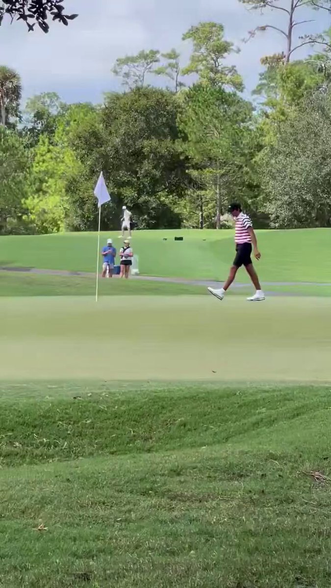 Charlie Woods’ Ace Steals the Show at Junior Players