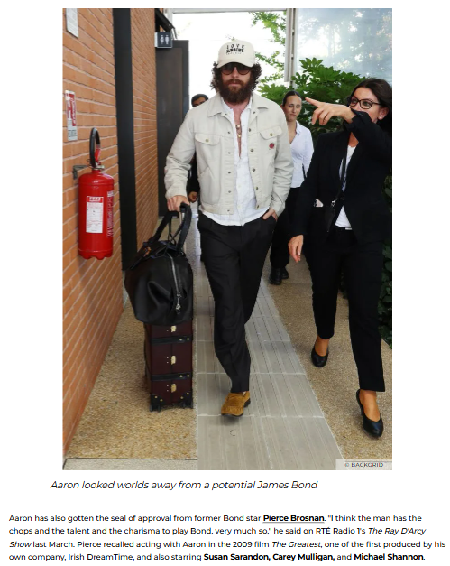 Aaron Taylor-Johnson’s Wild New Look—Bond Who?