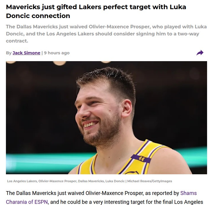 Should Lakers Take a Chance on O-Max?