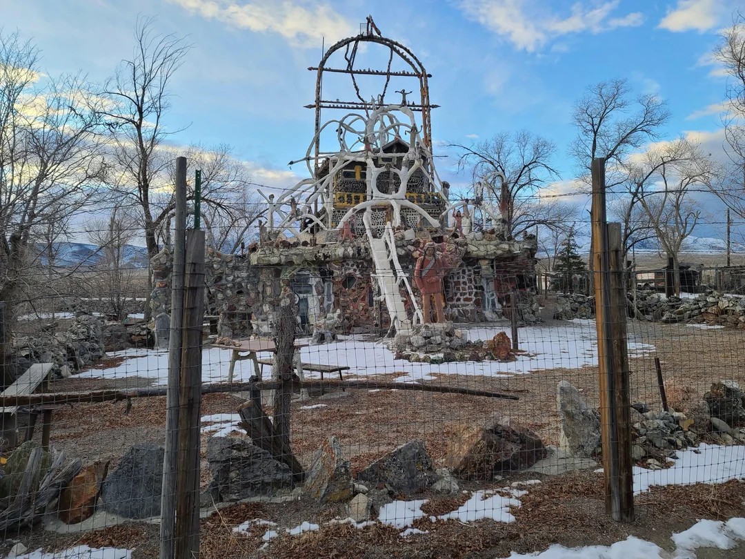 A haunted house in Thunder Mountain, Nevada🥶
