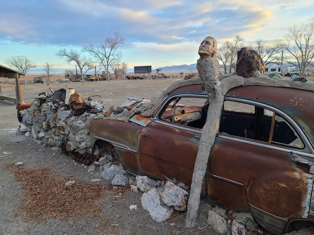 A haunted house in Thunder Mountain, Nevada🥶