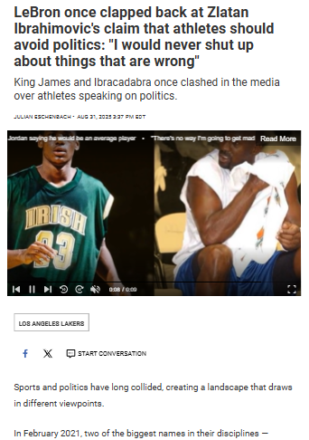 King James vs Ibracadabra: More Than a Game