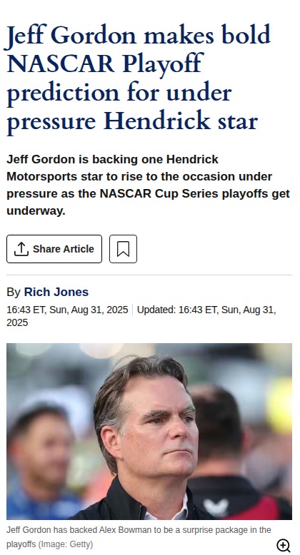 Can the No.48 Shock the NASCAR Playoffs?