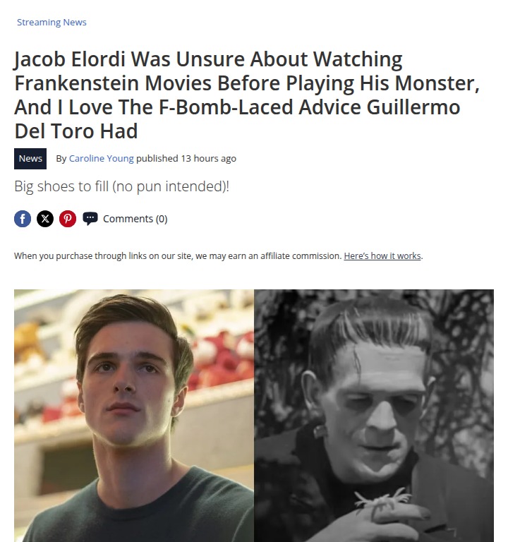 Del Toro’s Wild Advice to Elordi 😂