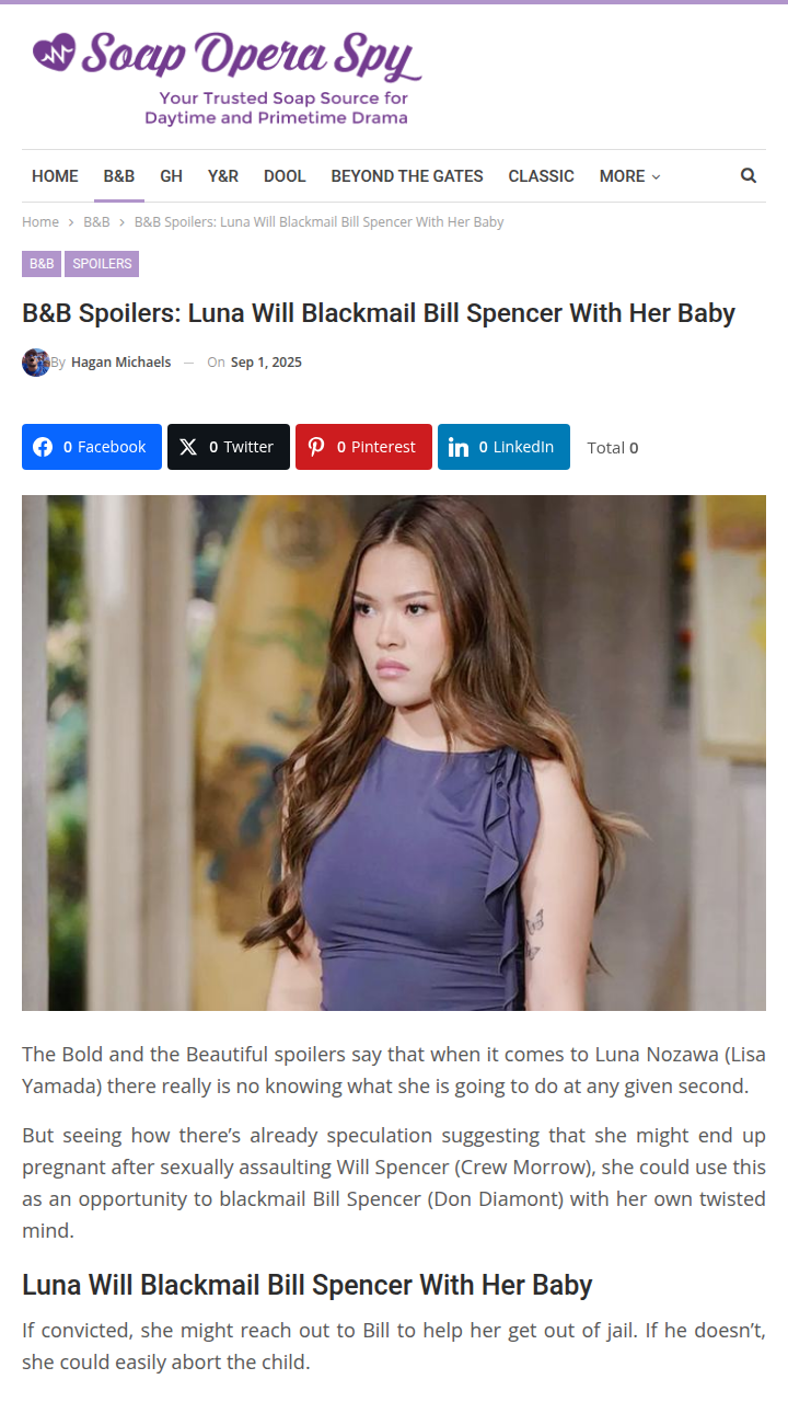 Luna’s Baby Bombshell: Bill’s Nightmare 😱
