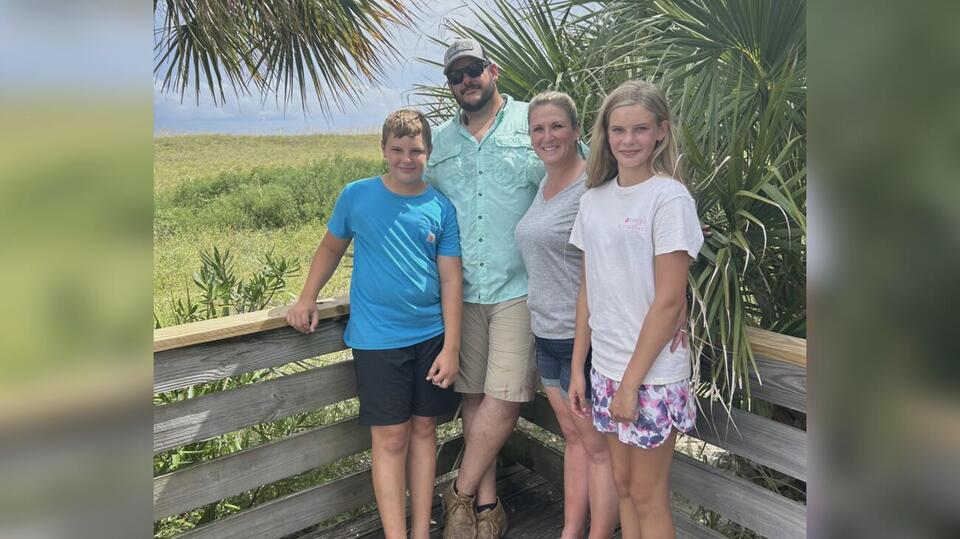 Florida dad battles rare flesh-eating infection