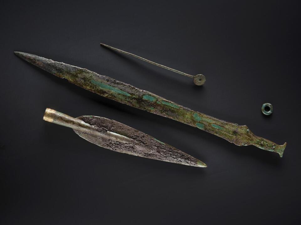 Ancient Warrior Hoard Found Under Football Field!