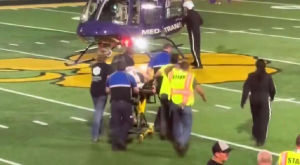 Friday night lights turn frightening in Iva