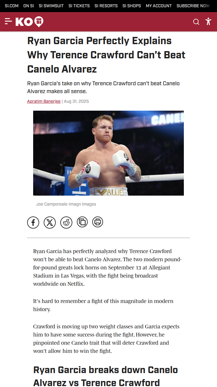 KingRy’s Take: Why Bud Can’t Crack Canelo