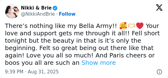 Bella Army Reacts: Nikki’s Paris Clash Setback