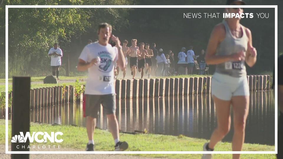 Charlotte teens run for hurricane recovery