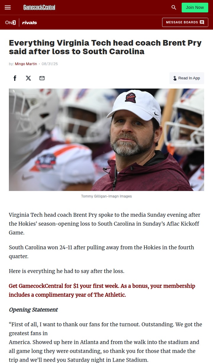 Virginia Tech's tough loss: What went wrong?