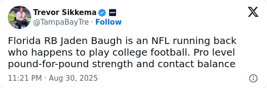 Jadan Baugh is Florida’s new breakout star