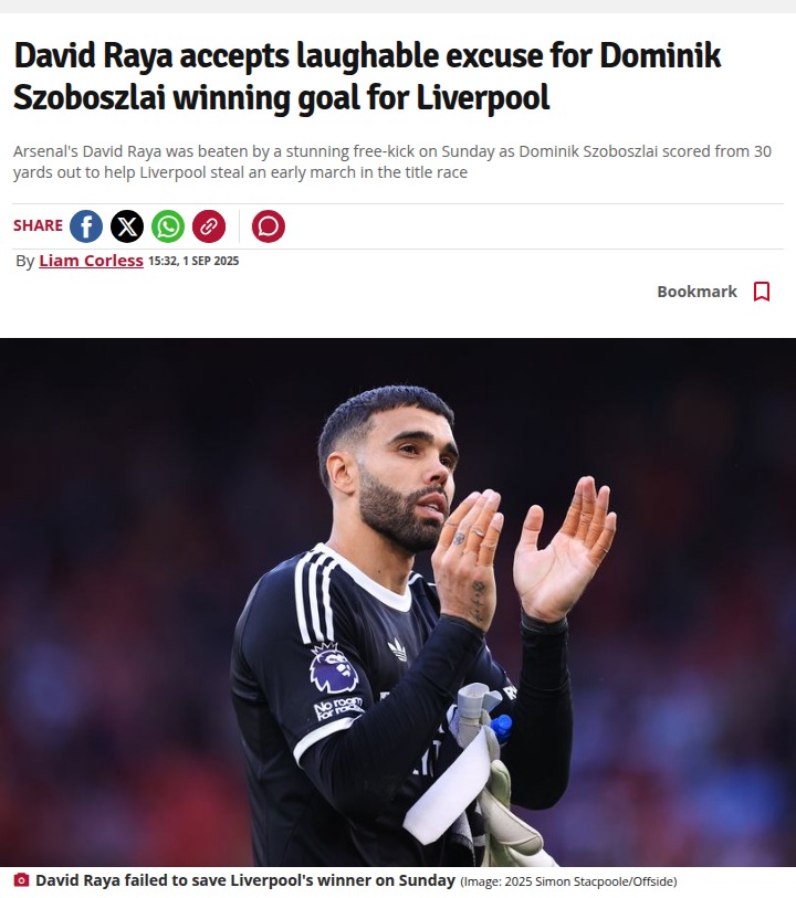 Szoboszlai’s Free-Kick Stuns Gunners: New Ball Drama?