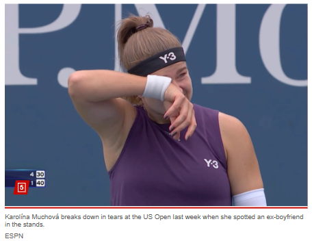 Muchová’s US Open Drama: Ex in the Stands!