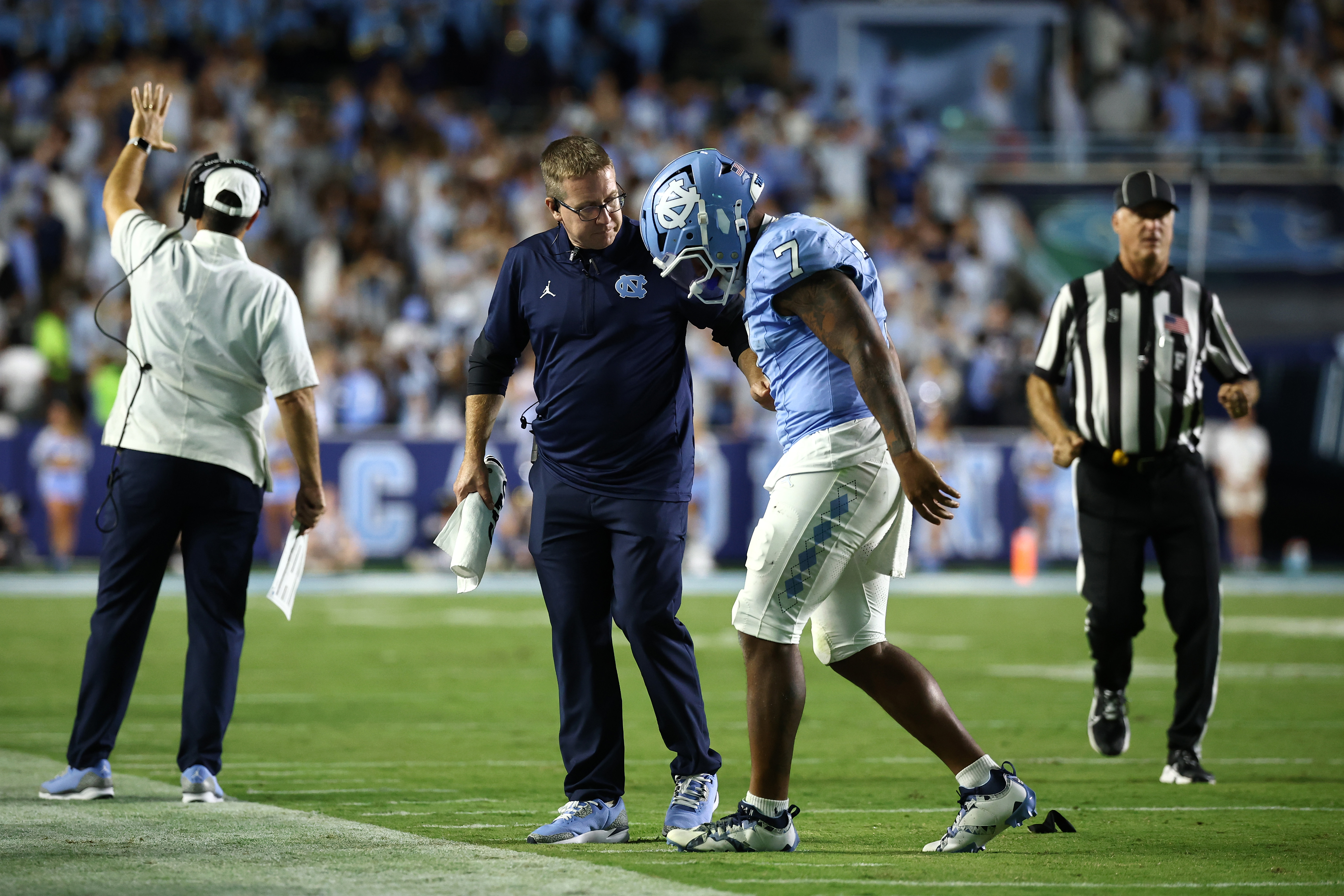 Max Johnson’s comeback gives hope in blowout