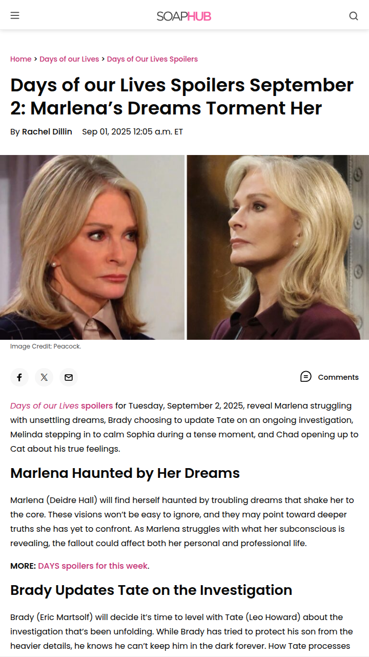 Marlena’s Nightmares: Is She Hiding Something? 😱