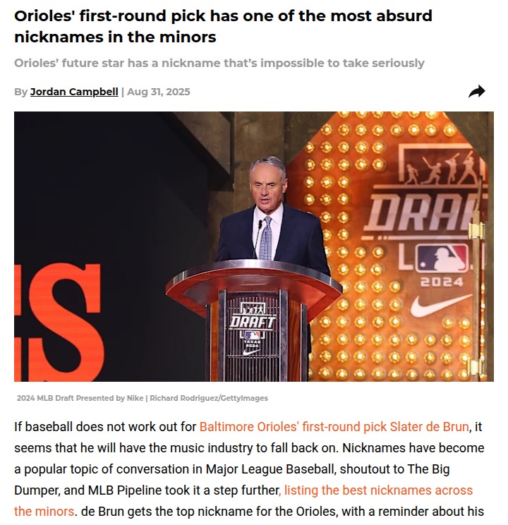 Orioles’ Lil Slayyy: Baseball’s Next Big Name?