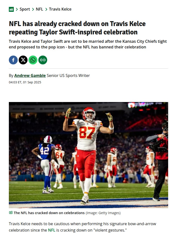 Kelce’s Bow & Arrow Banned After Swift Proposal! 🏹