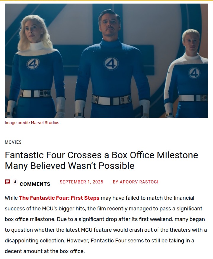 Fantastic Four’s $500M Shocker! 🎬