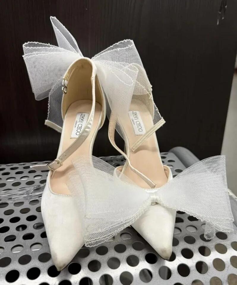 Thrift store score: Designer heels for $20!