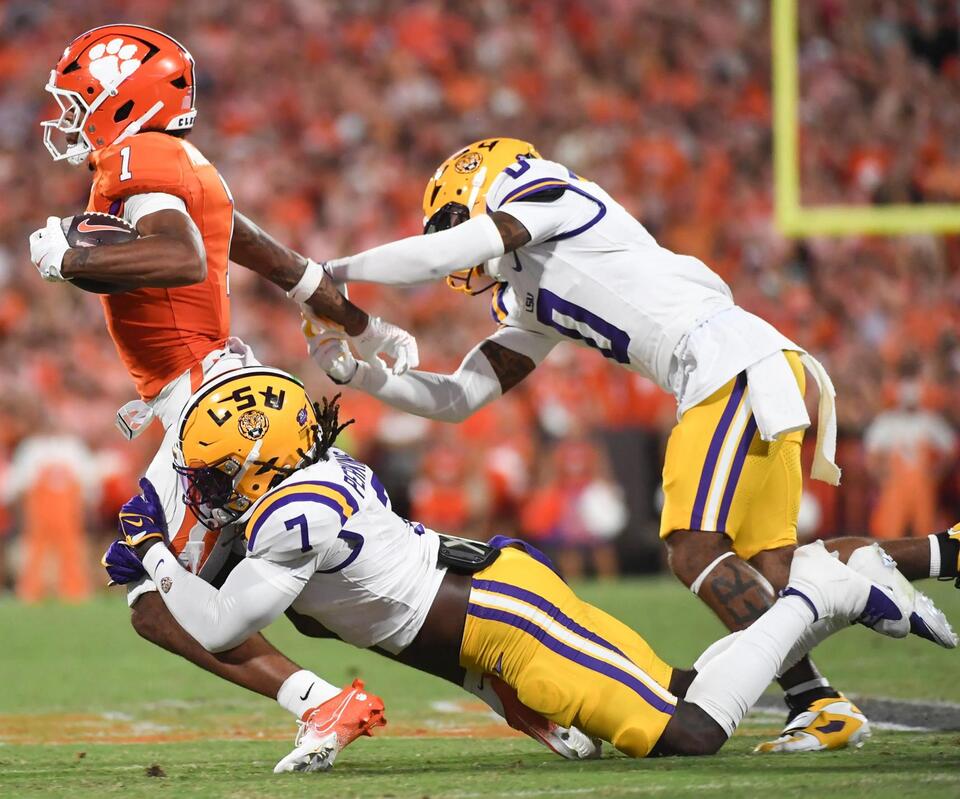 LSU football climbs after Clemson upset