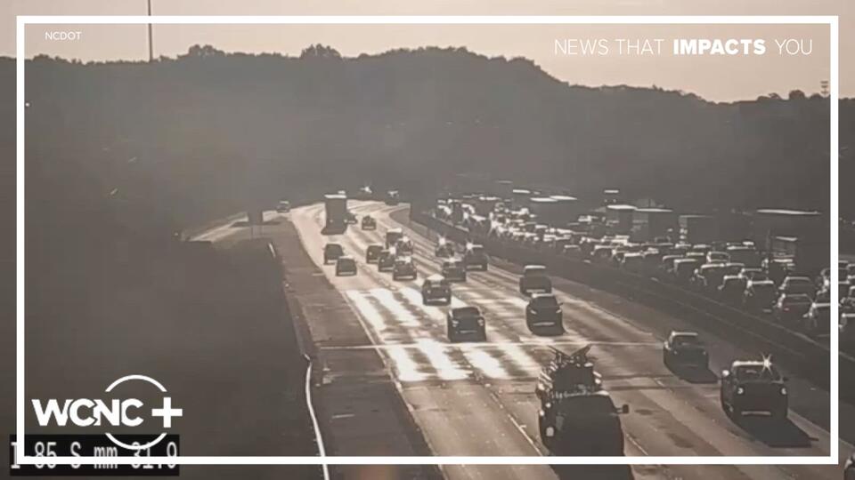 Charlotte commuters face major I-85 delays