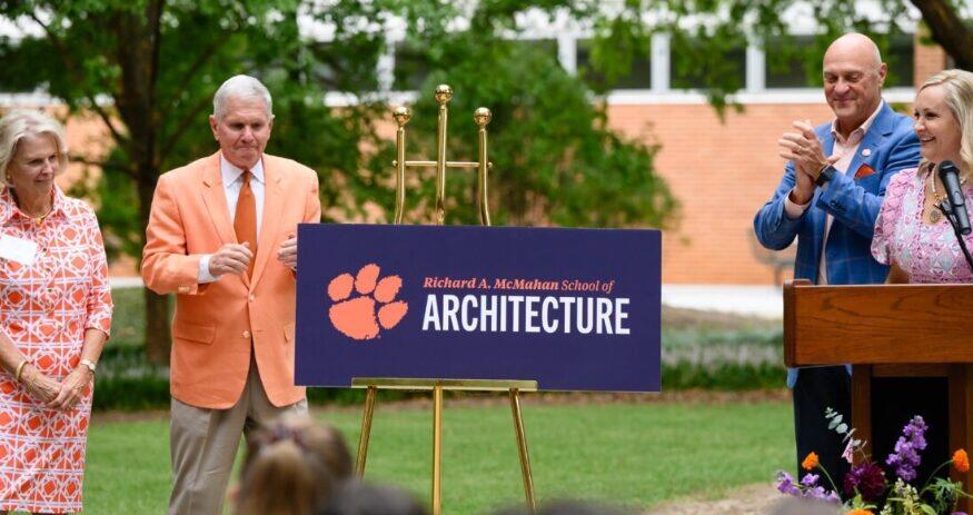 Clemson’s architecture school gets a new name