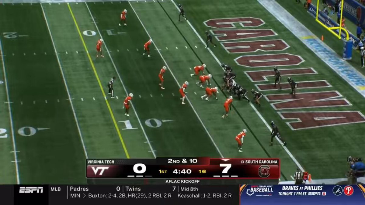 Emmett Laws Ignites Hokies vs Gamecocks