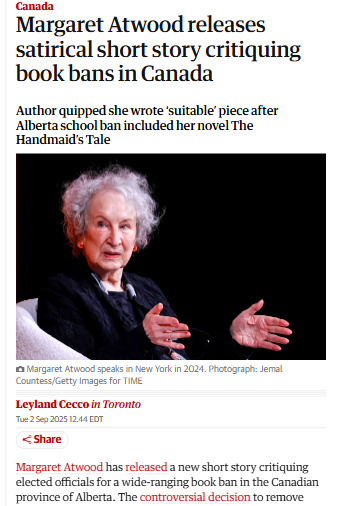 Margaret Atwood’s Savage Clapback 📝