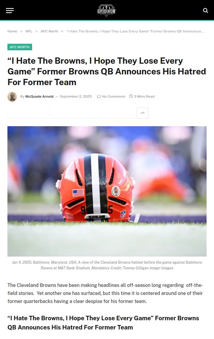 Johnny Manziel stirs up Browns fans with harsh words