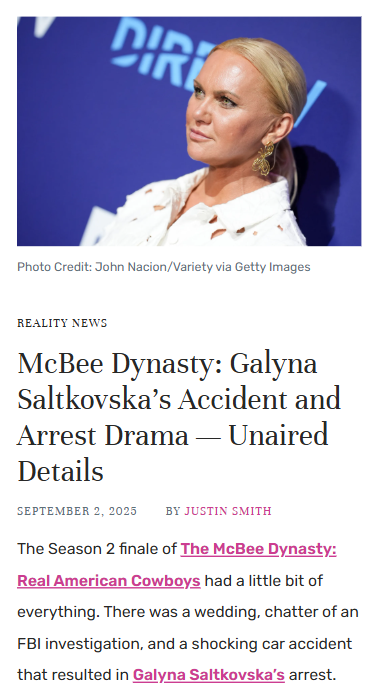McBee Dynasty finale: Wedding joy and a wild twist