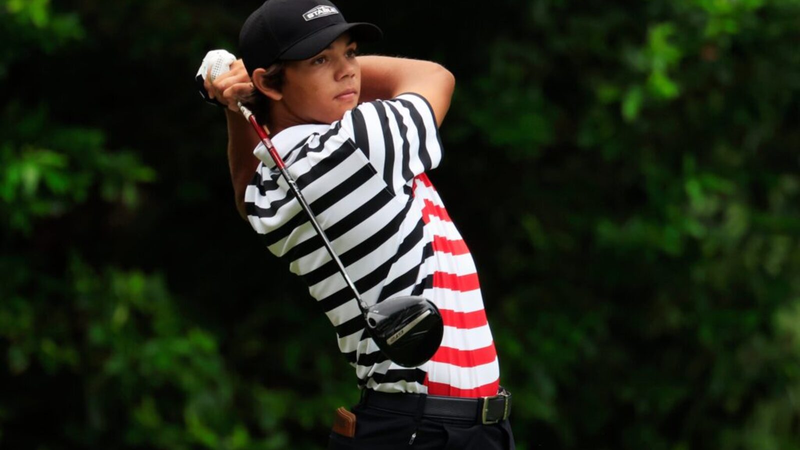 Charlie Woods is already making golf history